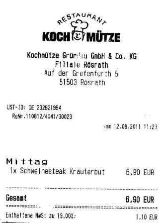 idct Hffner Kochmtze Restaurant